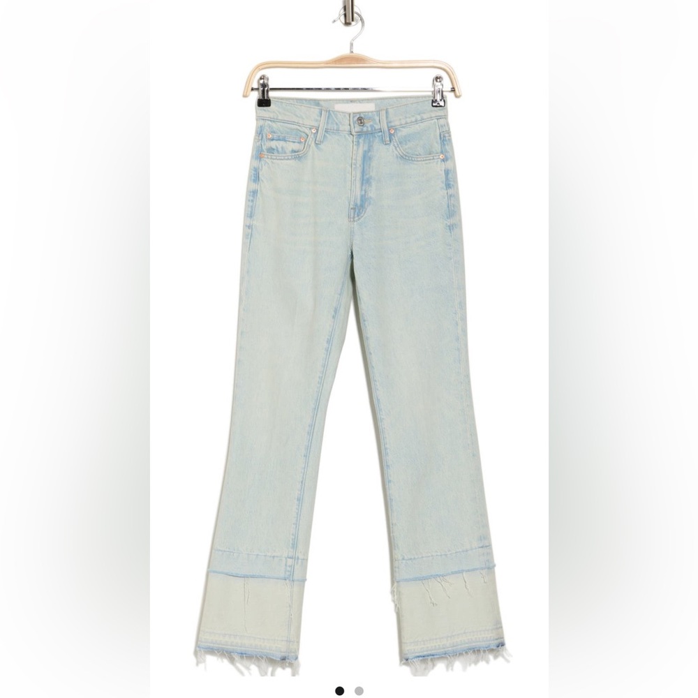 MOTHER Insider Double Double Fray Hem Size 27